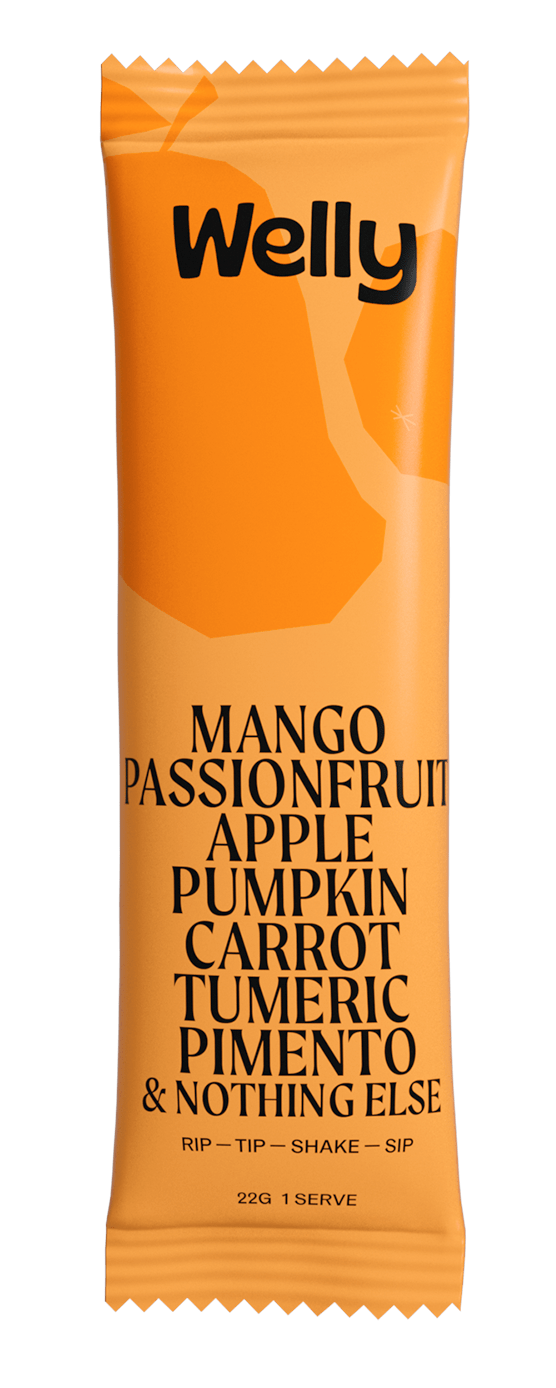 Welly Tropical Mango and Passionfruit Smoothie