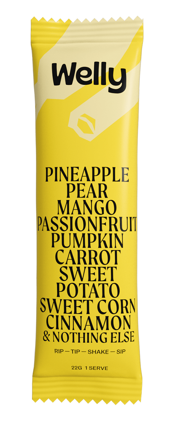 Welly Tropical Pineapple and Cinnamon Smoothie