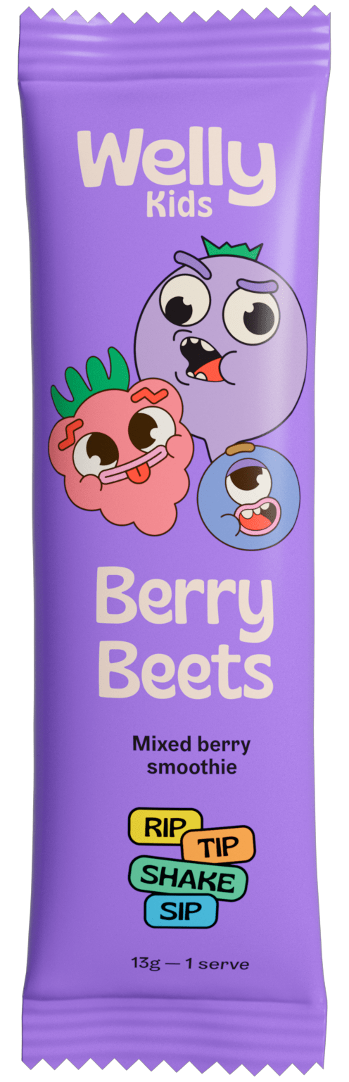 Welly Kids Berry Beets instant smoothie