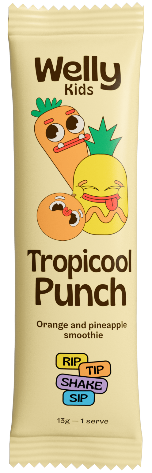 Welly Kids Tropicool Punch instant smoothie