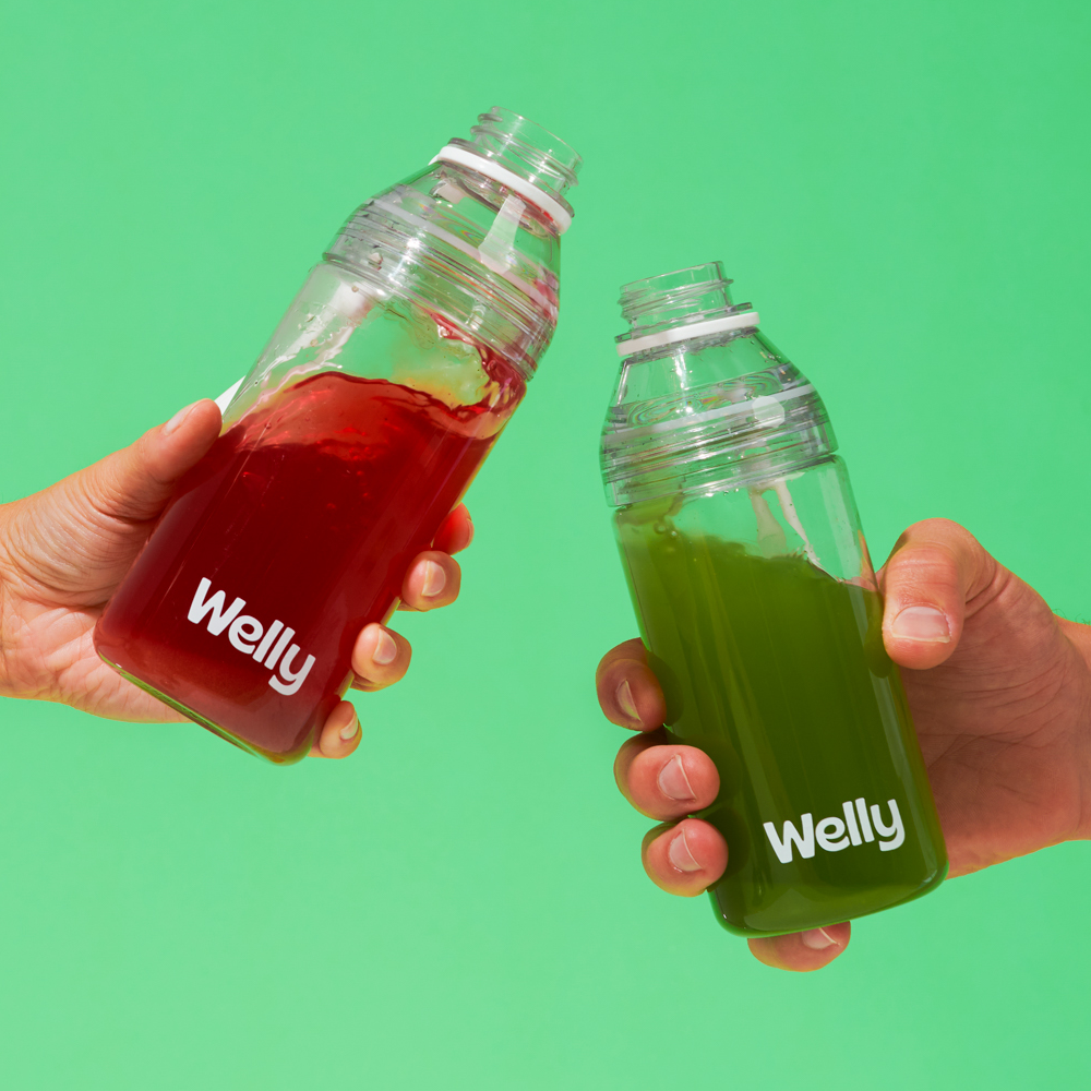 Welly instant smoothie bottle
